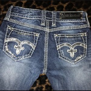 Rock Revival boot cut Alanis Sequin Patch